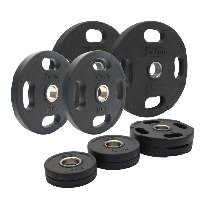 楽天市場】オリンピックバーベル 183cm シャフト プレートセット