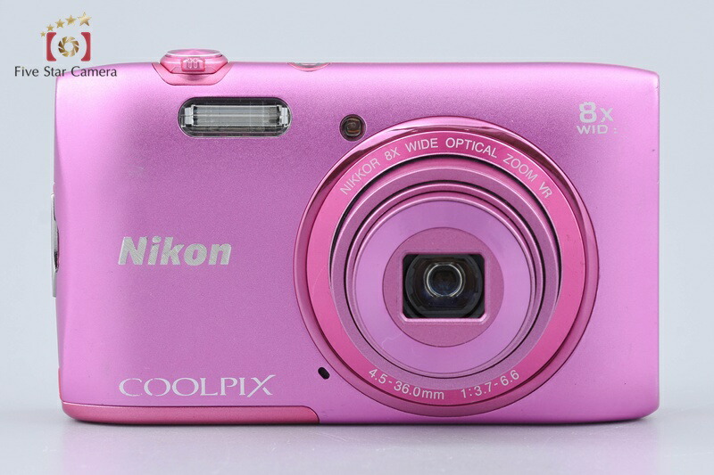 楽天市場】ニコン デジタルカメラ coolpix s3600 アザレアピンク（TV