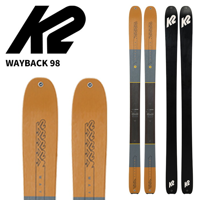 楽天市場】K2 ケーツー スキー板 WAYBACK 98 板単品 25-26 モデル : F