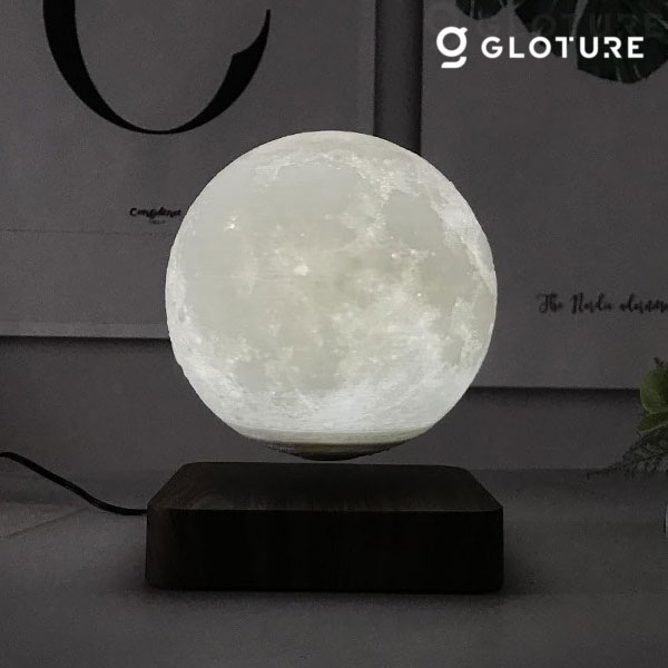 楽天市場】【1800円OFFクーポン】Gloture 宙に浮かぶ 月型ライト Moon