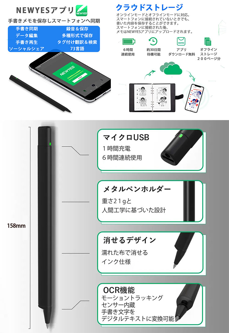 楽天市場】【2000円OFFクーポン】DIGIPEN 5.0 ノートに書くだけで