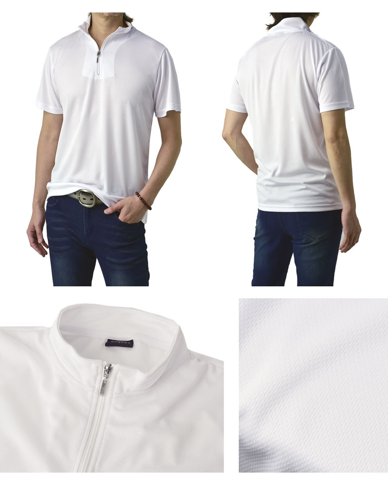 楽天市場】セール☆シンプル無地 吸汗速乾 ポロシャツ メンズ 半袖