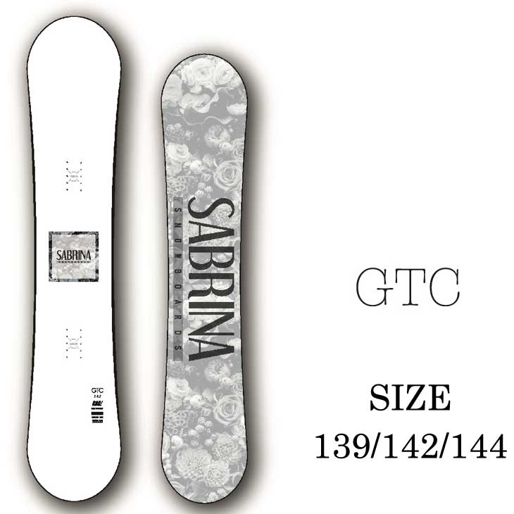 楽天市場】23-24 SABRINA サブリナ スノーボード 板 グラトリ GTC
