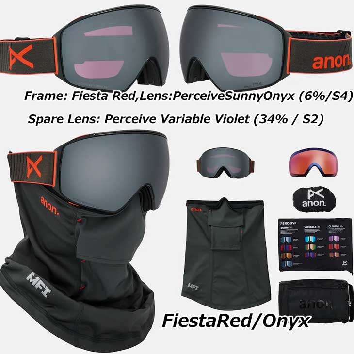 楽天市場】25-26 ANON アノン スキー&スノーボードゴーグル M4