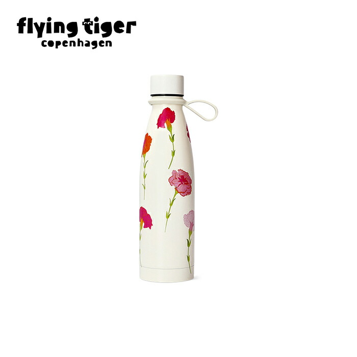 楽天市場】【フライングタイガー公式】ドリンクボトル（花柄） 480ml