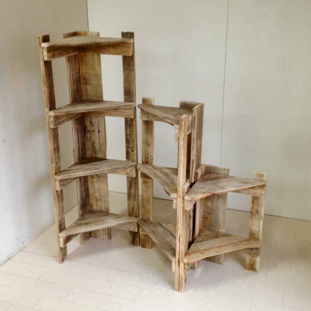 楽天市場】＼ クーポンで10%OFF ／ コーナーシェルフ 4段 コーナー