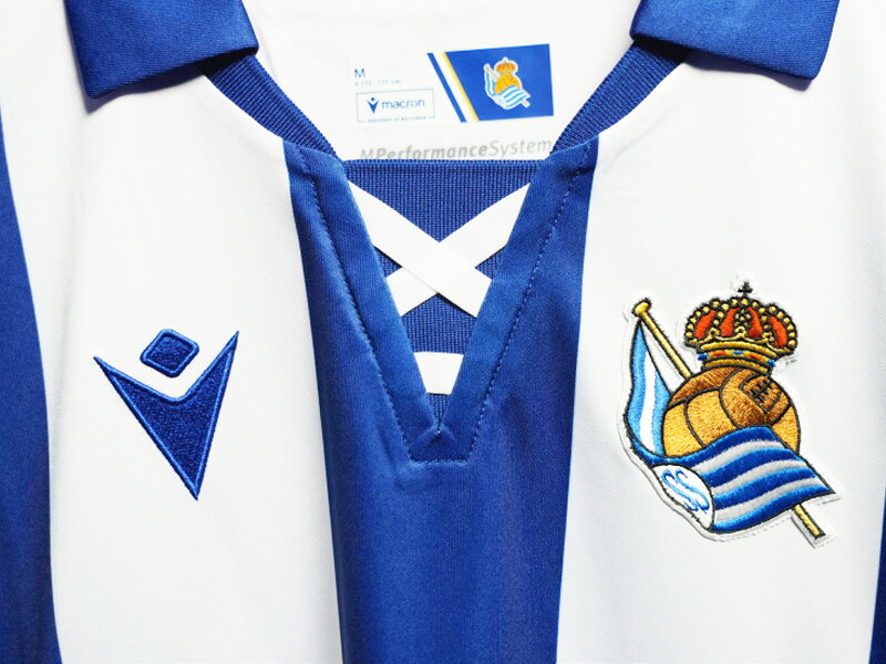 リアル・ソシエダ MERINO 8番 ジャージ Lサイズ macron