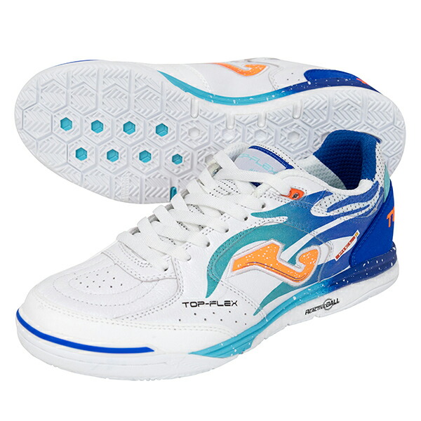 楽天市場】ホマ トップフレックス リバウンド 2576 WHITE BLUE INDOOR