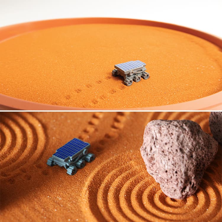 楽天市場】オブジェ Mars Zen Garden マーズ ゼン ガーデン Humango