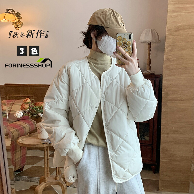 楽天市場】キルティングコート 中綿 レディース キルティング