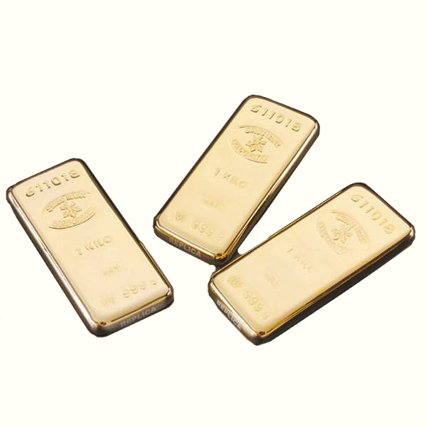 楽天市場】金インゴット レプリカ 本物そっくりのゴールド1kgバー