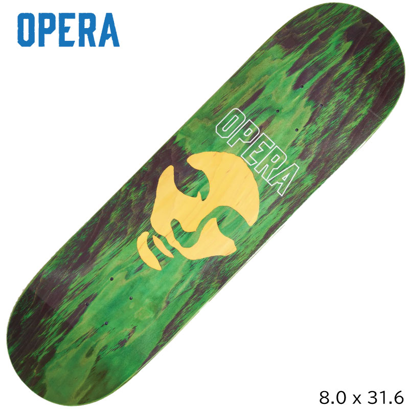 楽天市場】オペラ スケートボード デッキ opera skateboards Die Cut