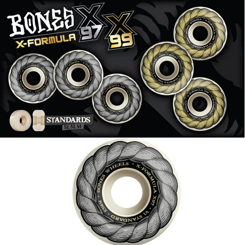楽天市場】ボーンズ ウィール BONES WHEELS X Formula STANDARD 52mm