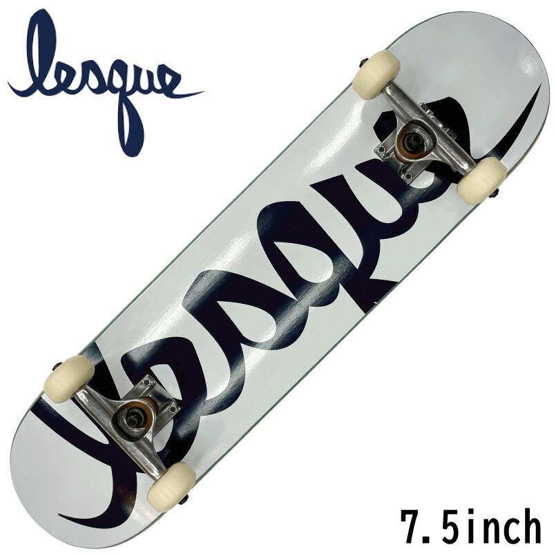 楽天市場】レスケ lesque スケートボード コンプリート 7.5inch キッズ