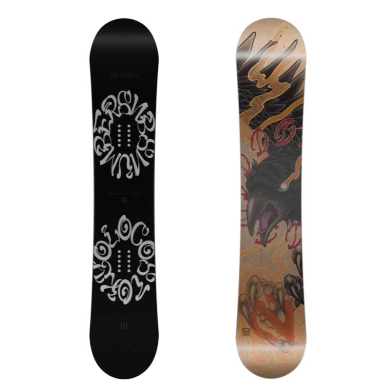 楽天市場】NUMBER SNOWBOARDS III DC（スリーDC）25-26 ナンバー