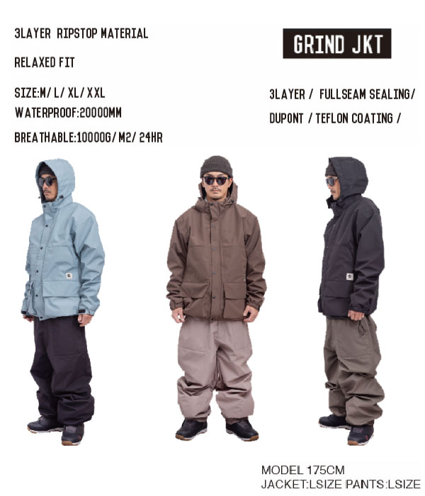 楽天市場】NOMADIK GRIND JKT SNOW WEAR JKT ノマディック グラインド