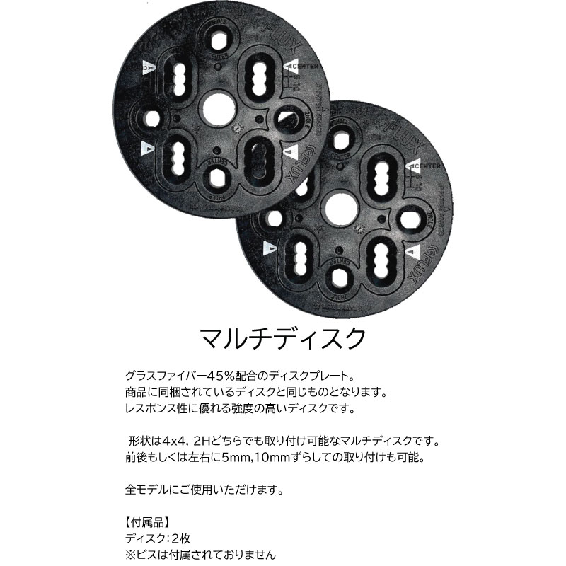 楽天市場】【F15】フラックス ビンディング パーツ ディスク プレート