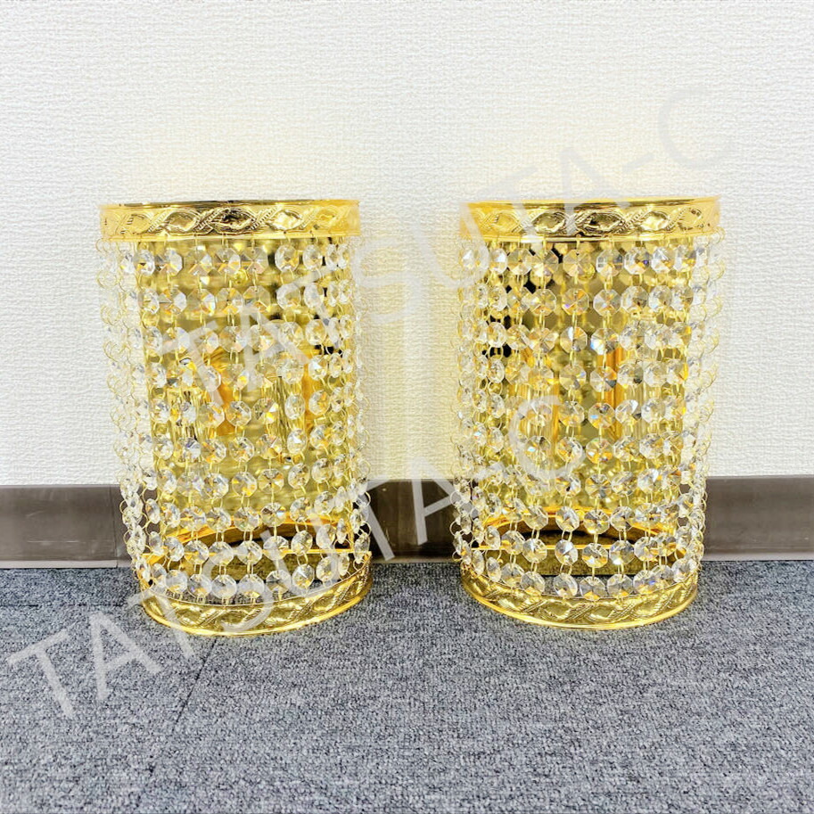 楽天市場】壁掛 シャンデリア 丸形 ナイアガラBA15S口金仕様 2個セット