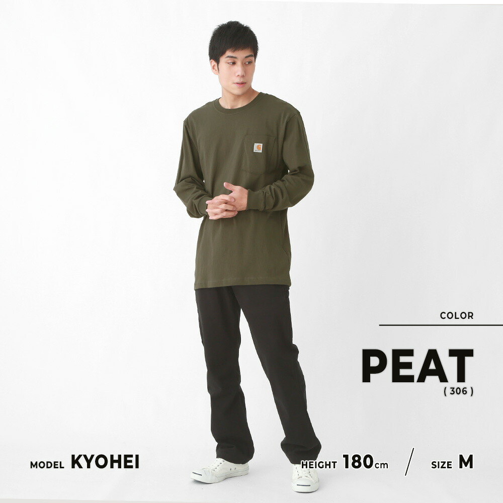 楽天市場】Carhartt カーハート ロンT 長袖 Tシャツ クルーネック