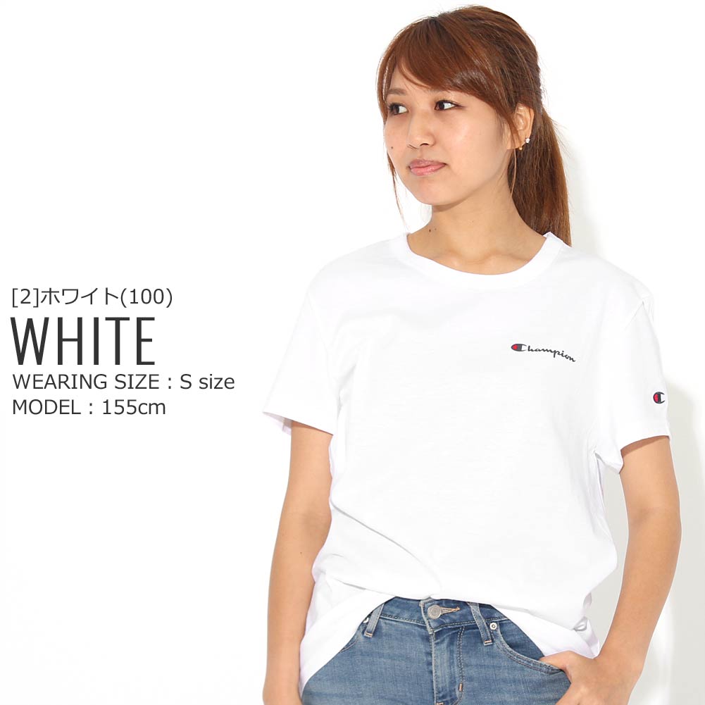 楽天市場】[レディース] チャンピオン Tシャツ 半袖 クルーネック 綿