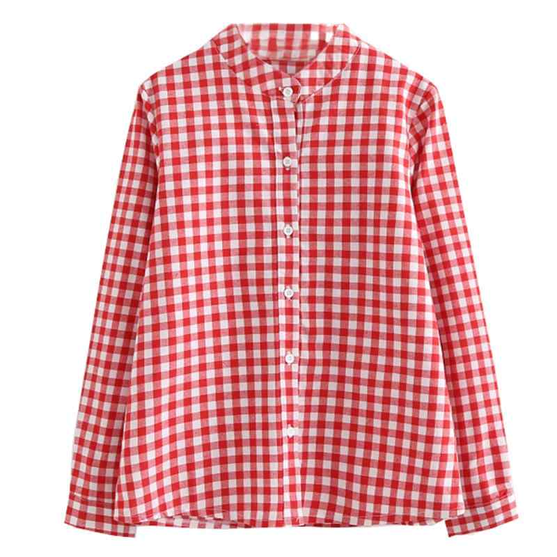 楽天市場】赤 ギンガムチェック シャツの通販