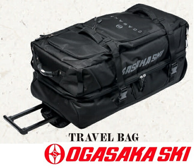 楽天市場】2025-2026オガサカOGASAKAスキーキャスターバッグ「TRAVEL