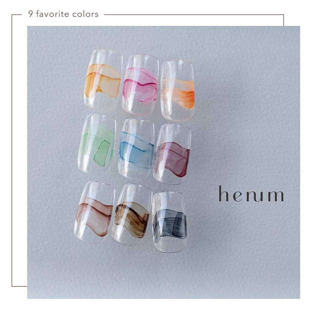 楽天市場】henum へニュム インク macaron selection 全9色 8ml ma01