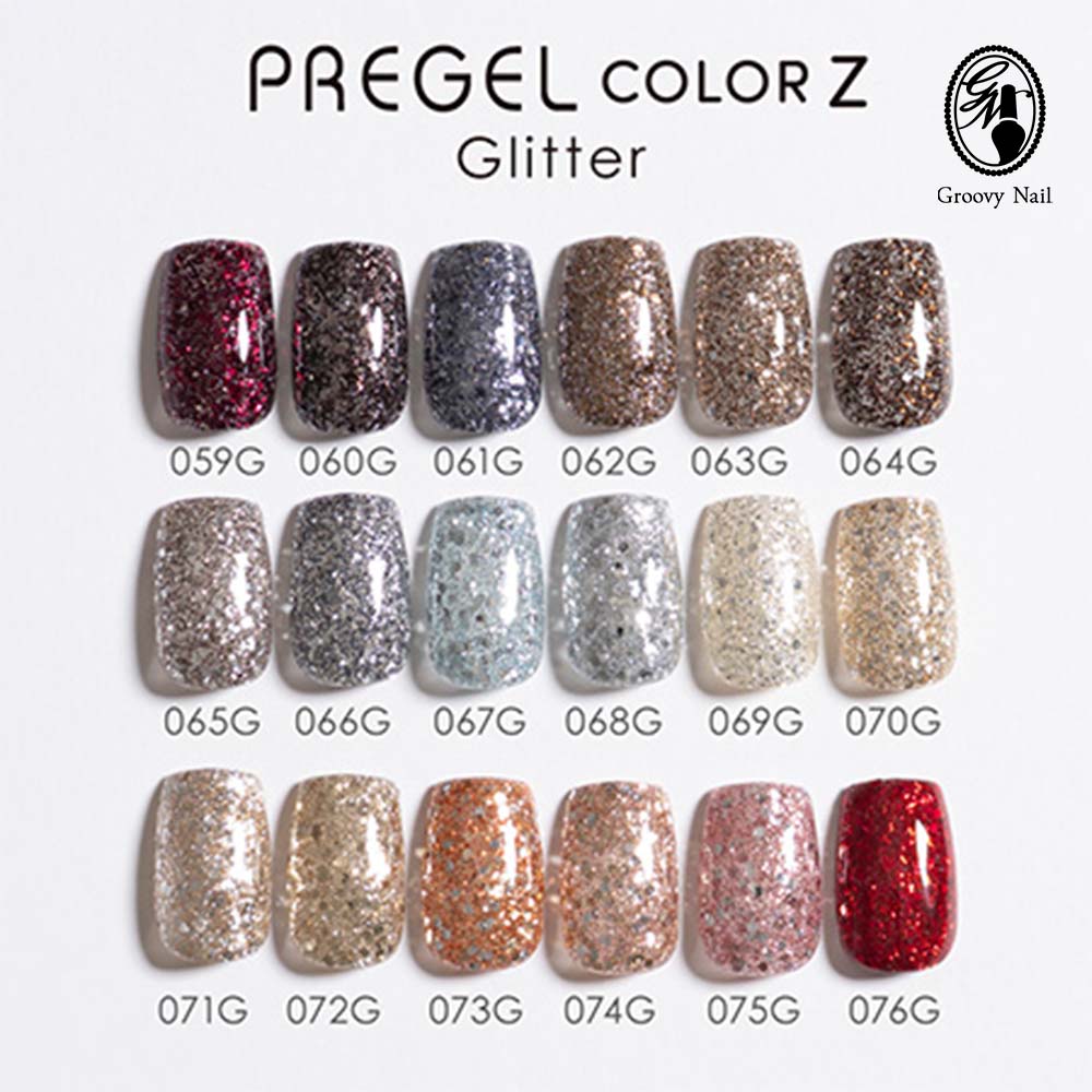 楽天市場】PREGEL プリジェル カラーZ グリッターカラー PZ-059G〜076G