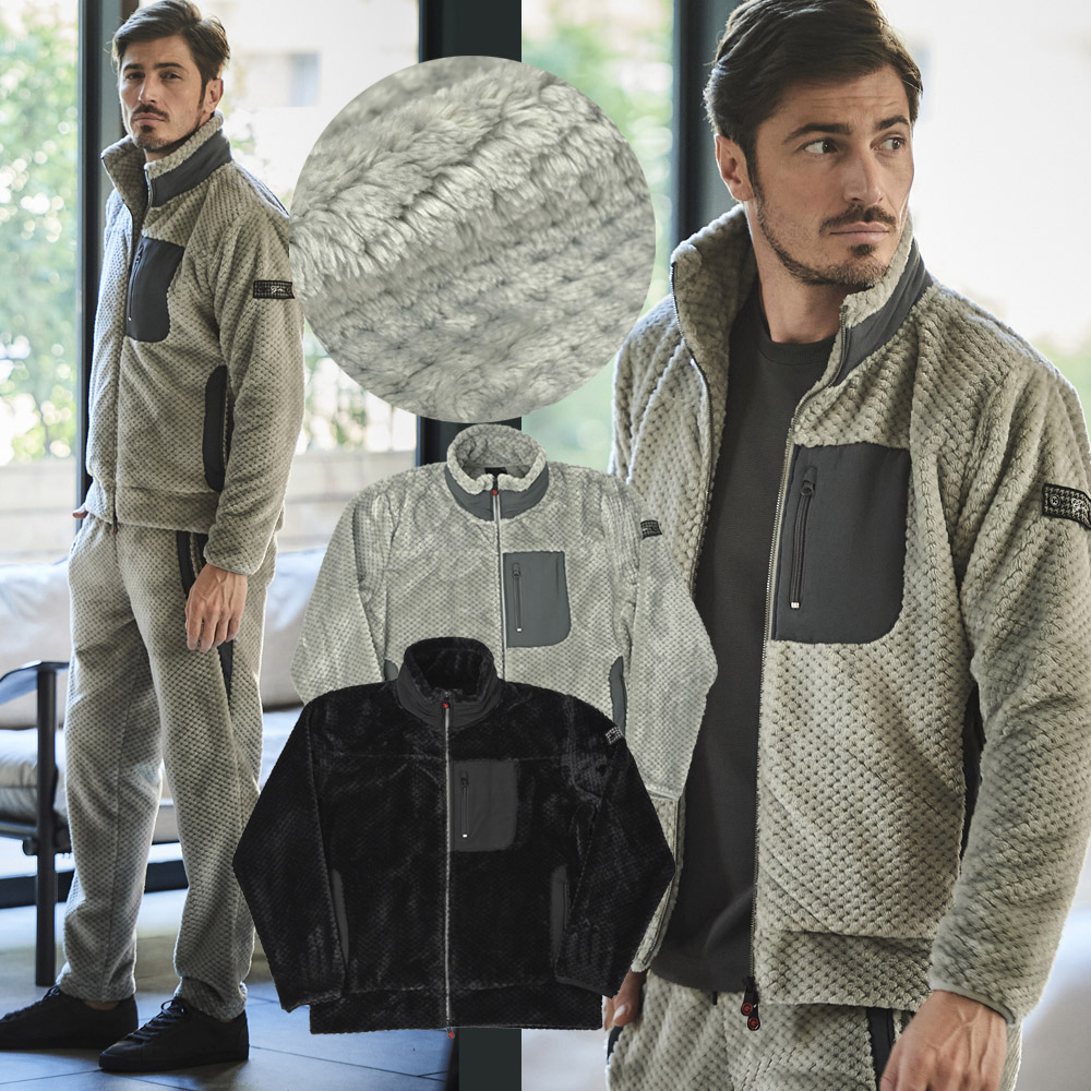 楽天市場】ムートン調 フリース ハイネック ジップブルゾン アウター