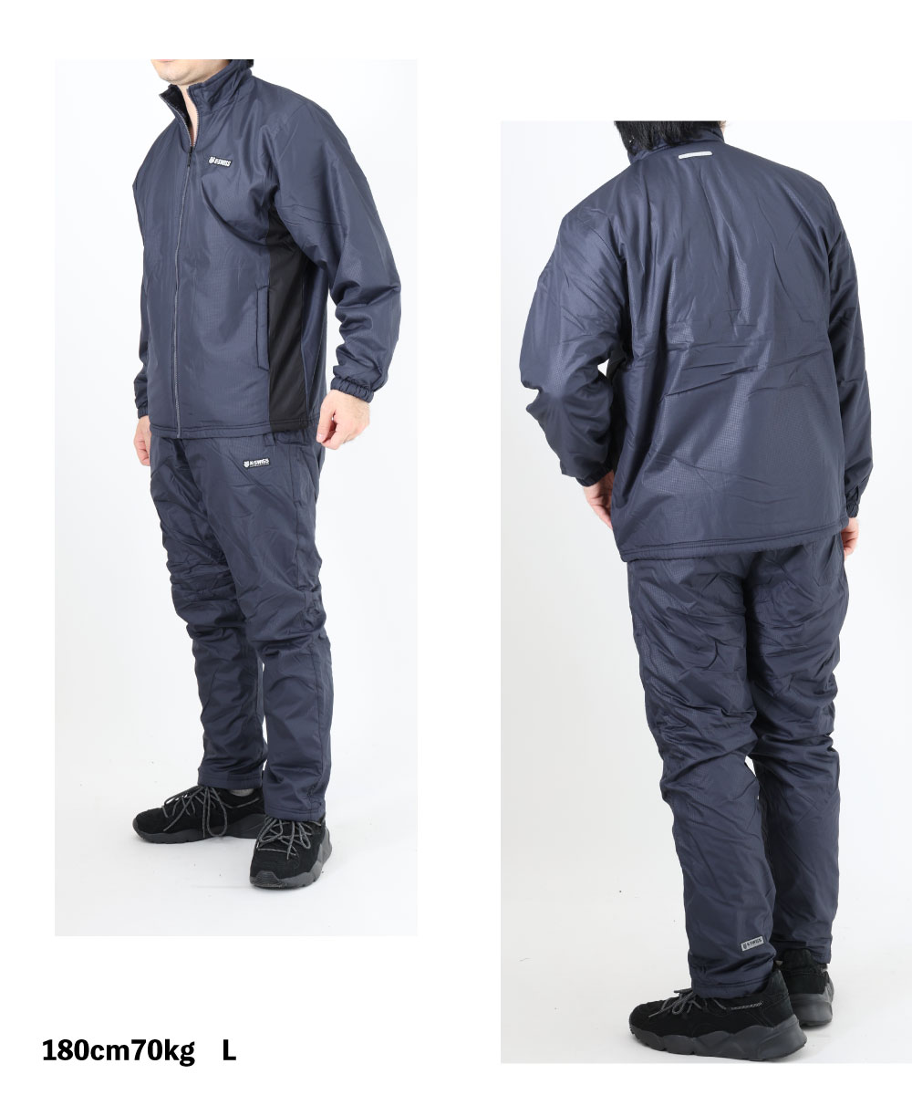 楽天市場】メンズ KSWISS 裏ボア 上下 スーツ セットアップ