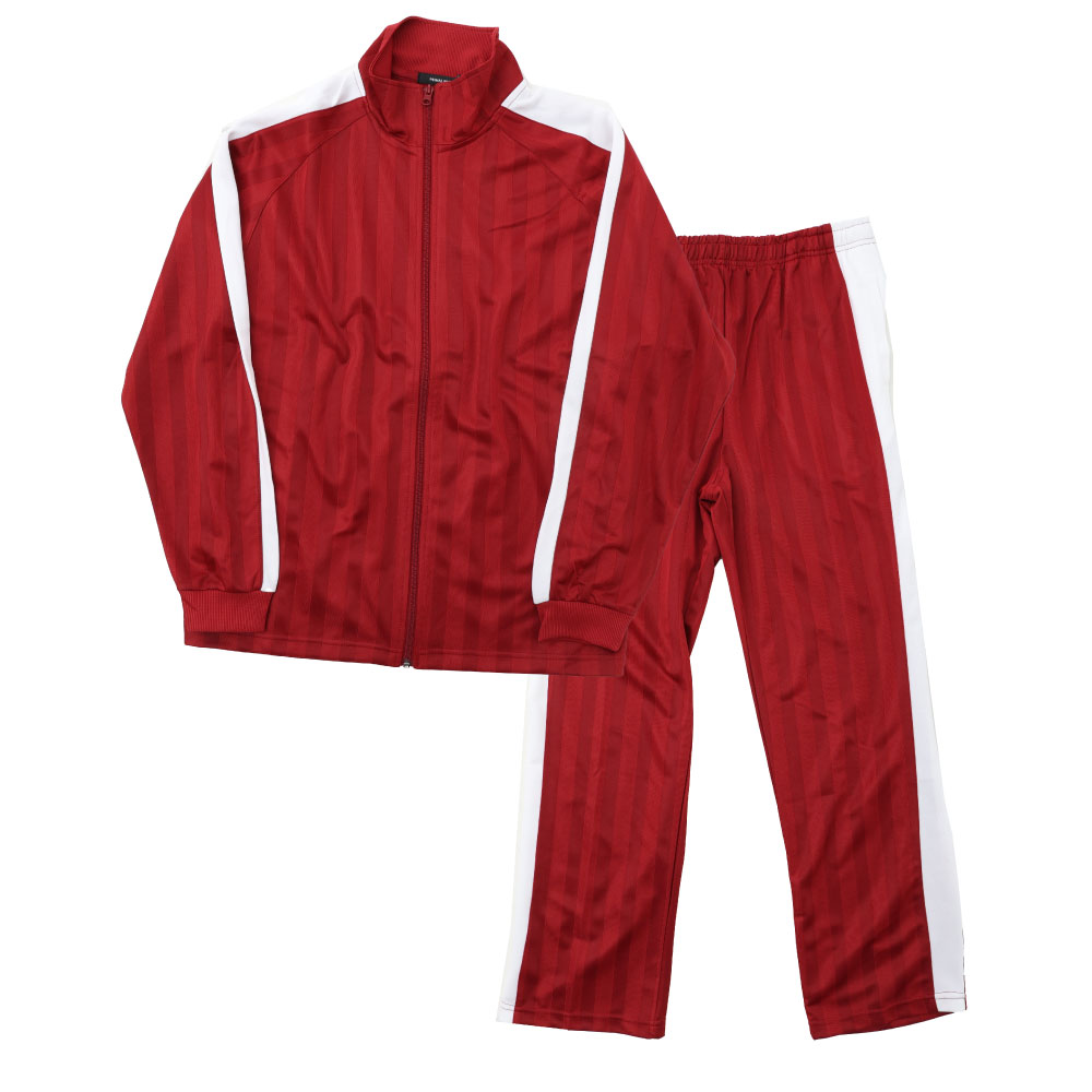 楽天市場】ジャージ メンズ 上下 スウェット 寝巻 シャドーストライプ