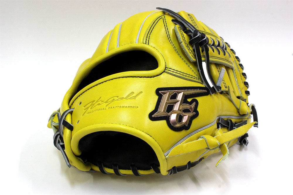 楽天市場】ハイゴールド 軟式グローブ 己極 OKG-7105 SRレモンイエロー