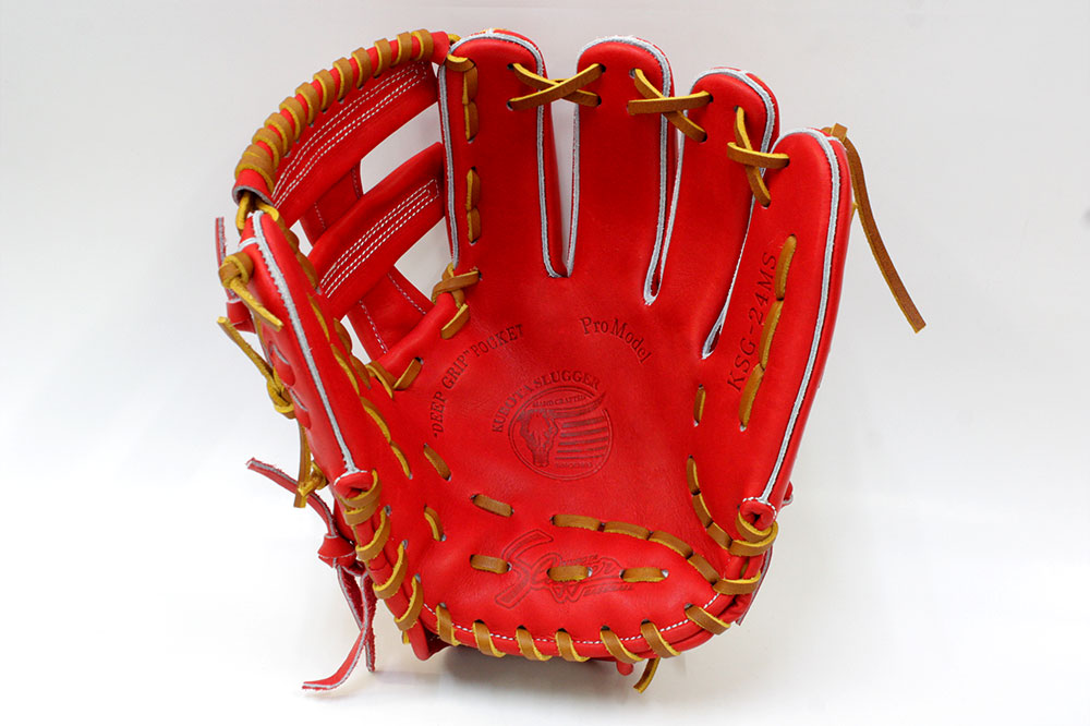 楽天市場】久保田スラッガー 硬式グローブ ksg24ms 内野手 KSG-24MS GR