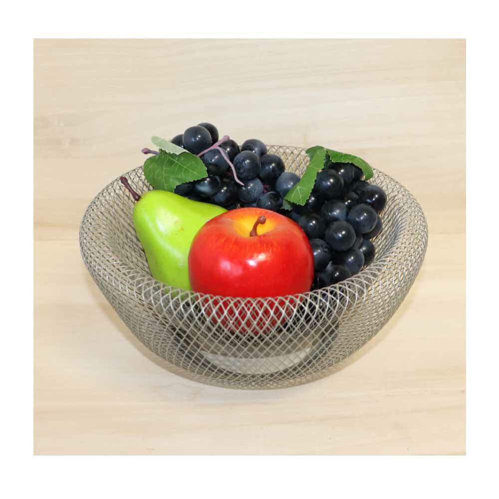 楽天市場】フルーツバスケット スチール製 バスケット かご 卓上かご
