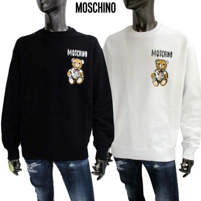 楽天市場】モスキーノ MOSCHINO メンズ トレーナー スウェット 2色展開