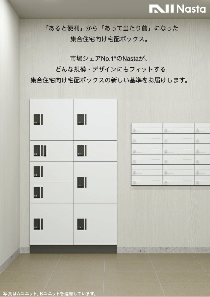 楽天市場】【新商品】ナスタボックス スタンダード Dユニット 捺印なし