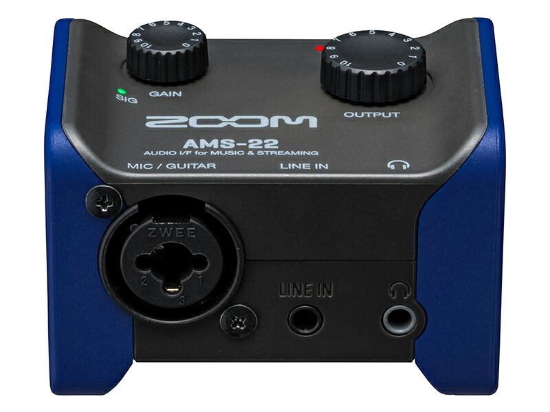 楽天市場】ZOOM ズーム AMS-22 オーディオインターフェイス 配信用