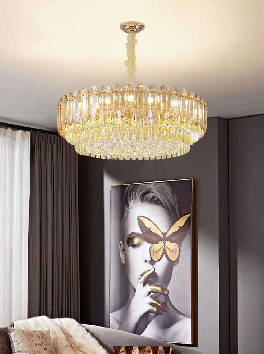 楽天市場】【PSE認証 オーダーシャンデリア】 超豪華！ 大型