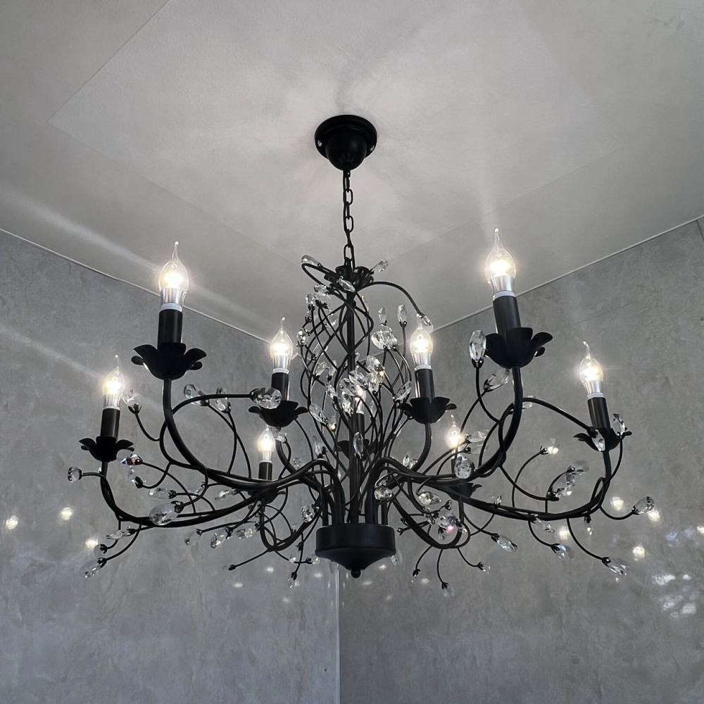 楽天市場】【期間限定pt3倍】引掛シーリング対応 キャンドル 9灯 LED