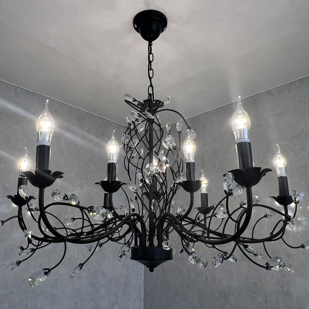 楽天市場】【期間限定pt3倍】引掛シーリング対応 キャンドル 9灯 LED