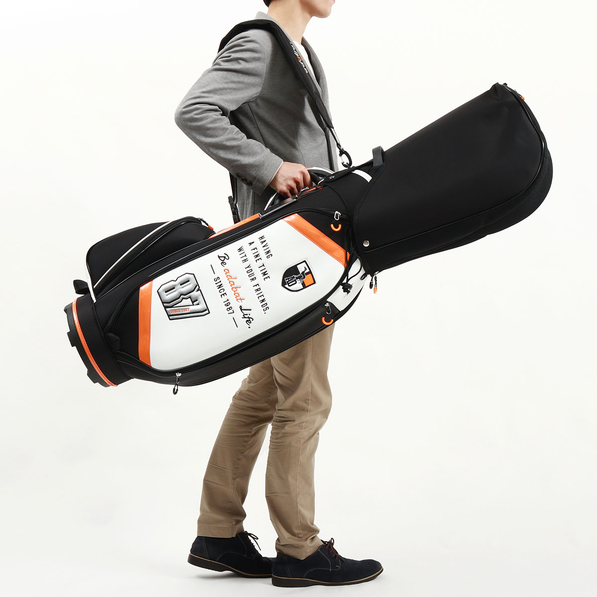 楽天市場】【最大44倍 3/10迄】 アダバット キャディバッグ adabat