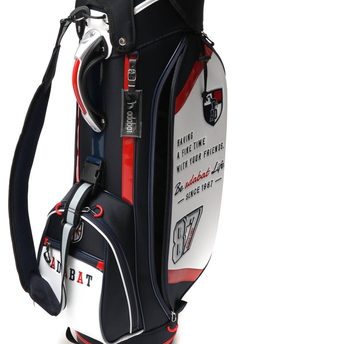 楽天市場】【最大44倍 3/10迄】 アダバット キャディバッグ adabat