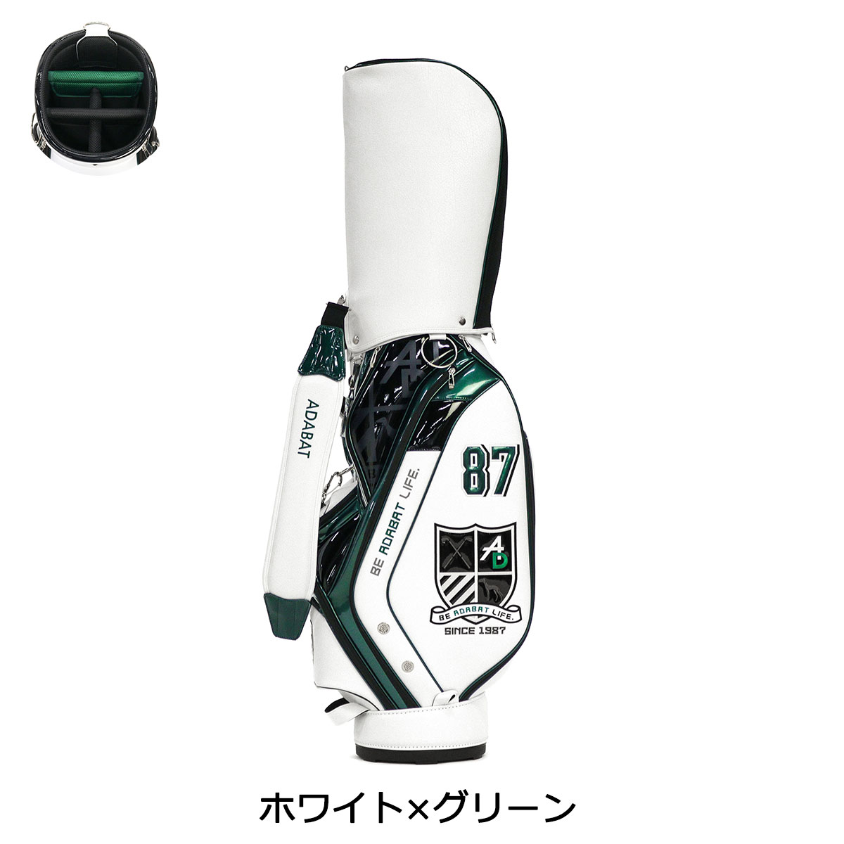 楽天市場】【最大44倍 3/10迄】 アダバット キャディーバッグ メンズ