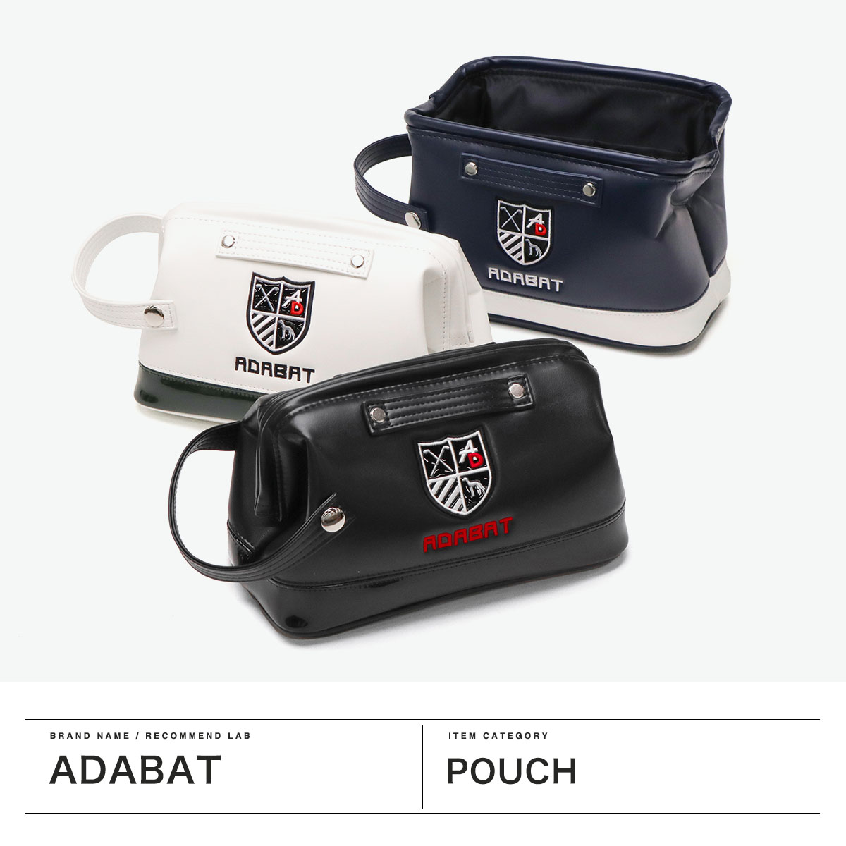 楽天市場】【最大44倍 3/10迄】 アダバット ポーチ ゴルフ メンズ