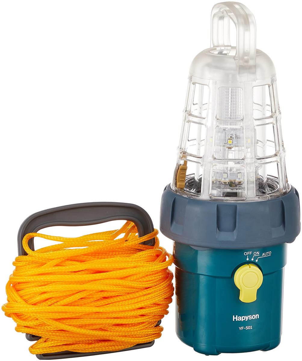 ハピソン ハピソン(Hapyson) 乾電池式高輝度LED水中集魚灯 YF-501 500
