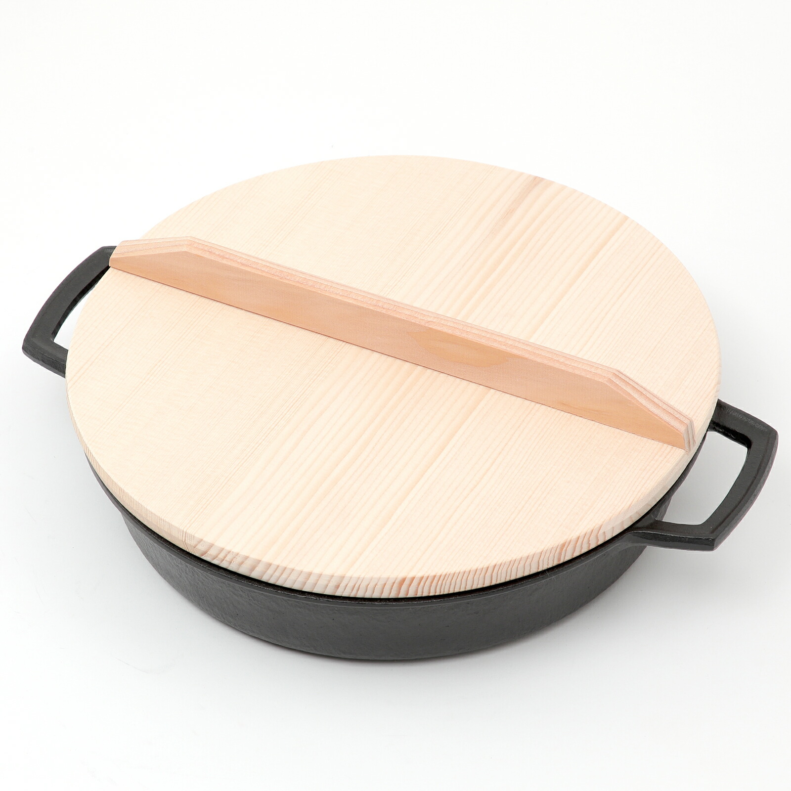 楽天市場】【特典付き】南部鉄器 浅型両手鍋 すき焼き鍋 内径25cm