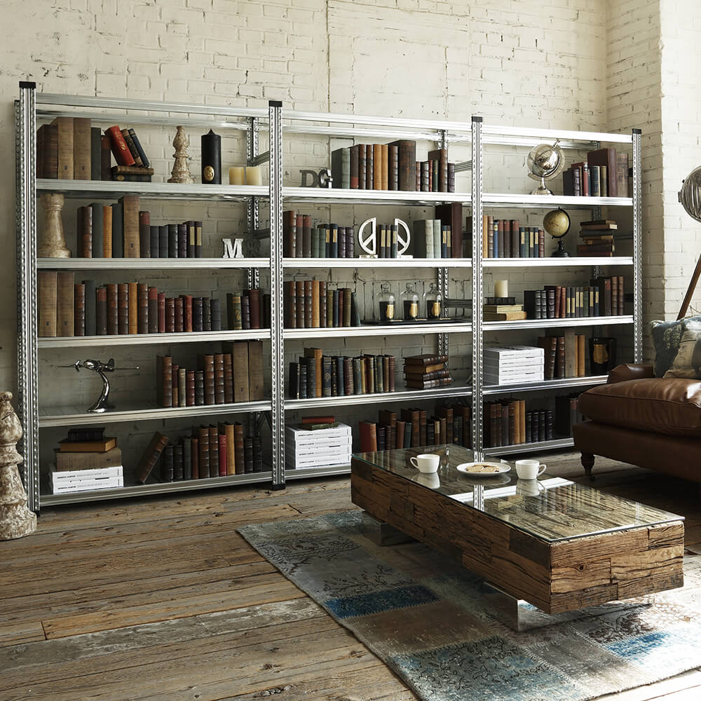 楽天市場】METALSISTEM メタルシステム 増設ラック 幅94cmタイプ 4段