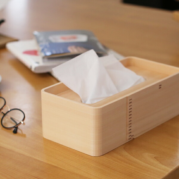 お値下げ】ティシューの匣No.2 (桜皮留）（東屋） ティシューの匣No.2 (