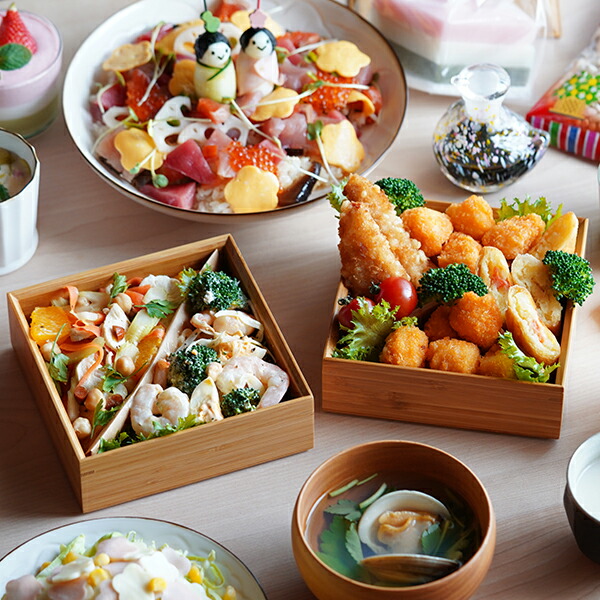 楽天市場】公長齋小菅 5寸 二段重箱 京都 お重 ランチボックス 竹製 公