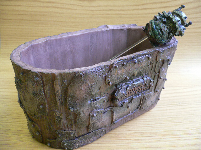 楽天市場】ジブリガーデニングプランター ハウルの動く城 城の高原